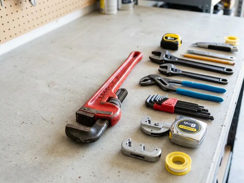 Professional plumbers in Saddle Ridge, CO equipped with top-tier tools for residential and commercial plumbing services.